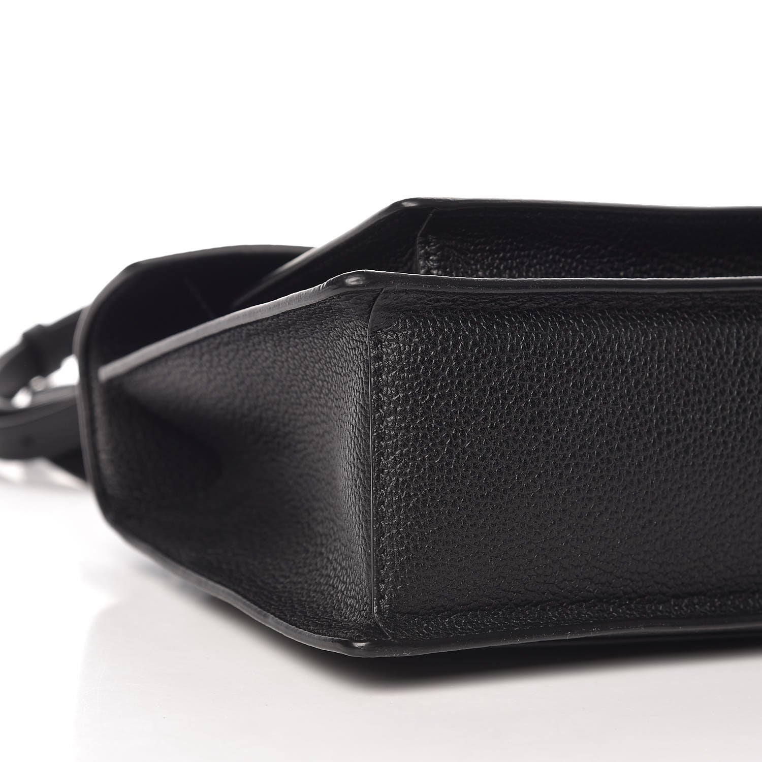 MCM Grained Calfskin Small Patricia Satchel Black 7 of 8