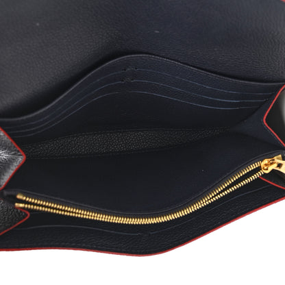 Louis Vuitton Empreinte Sarah Wallet NM Marine Rouge 5 of 7