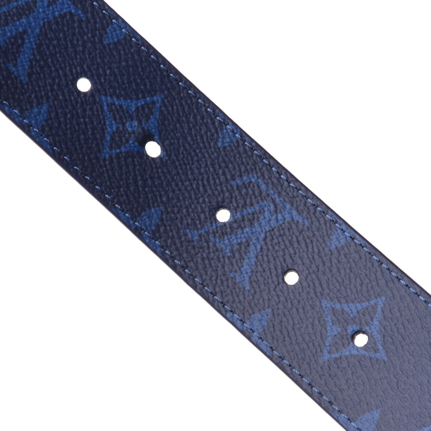 Louis Vuitton Monogram 40mm Reversible LV Initiales Belt 90 36 Cobalt Blue 4 of 4