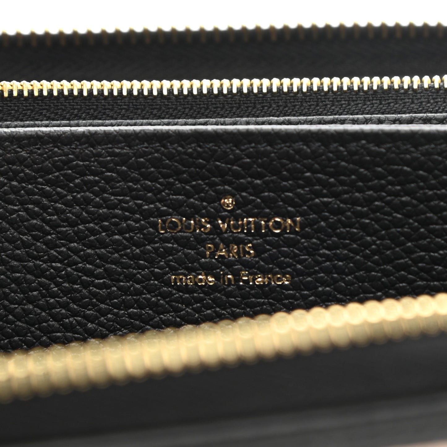 Empreinte Monogram Giant Zippy Wallet Black Beige