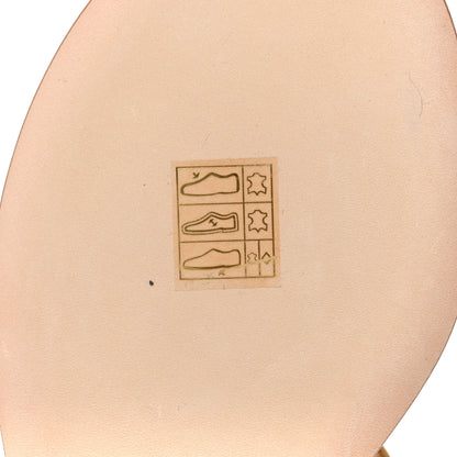 Chanel Lambskin Quilted Pearl CC Thong Sandals 37 Beige 7 of 9