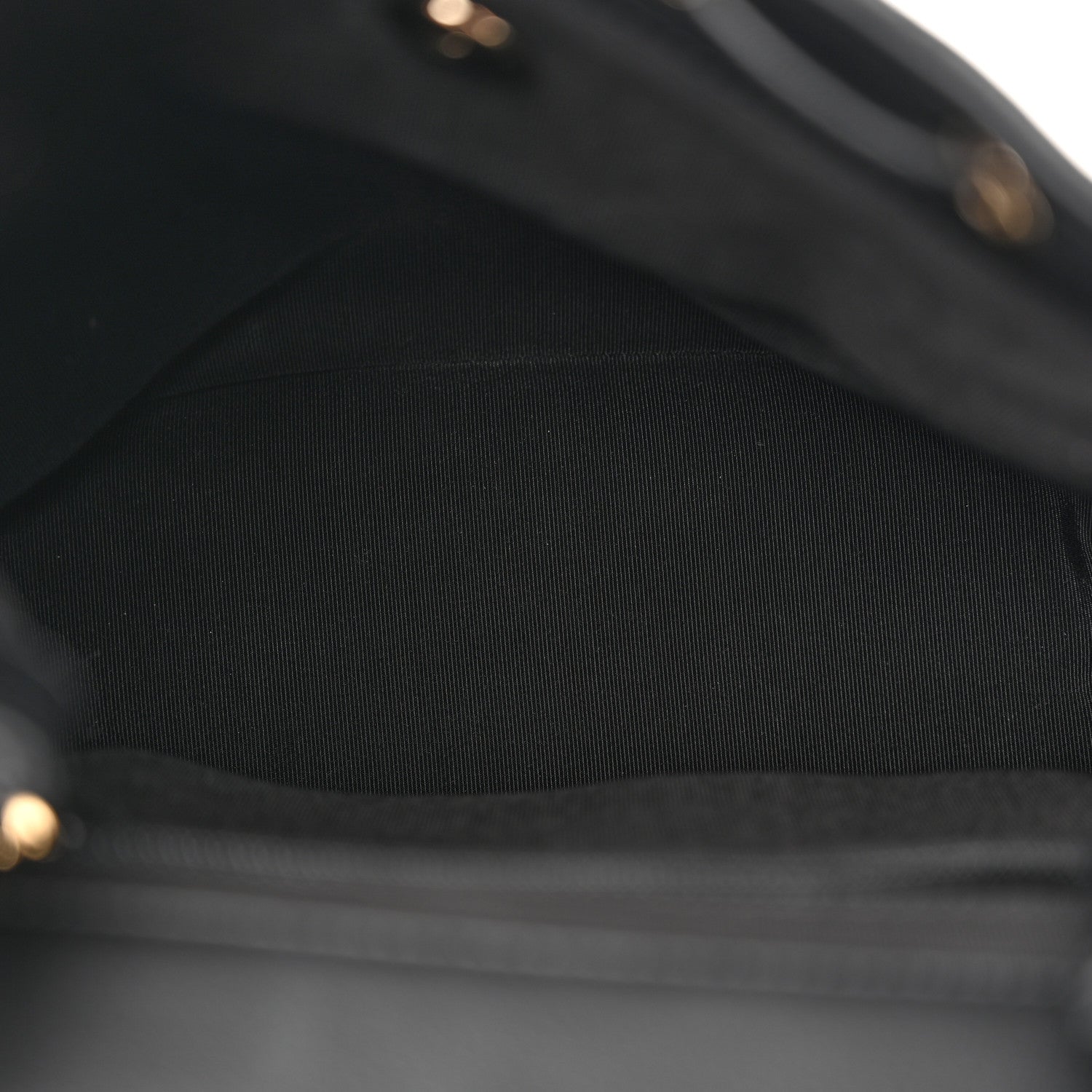 Chanel Grained Calfskin Chevron Stitched Backpack Black 5 of 10