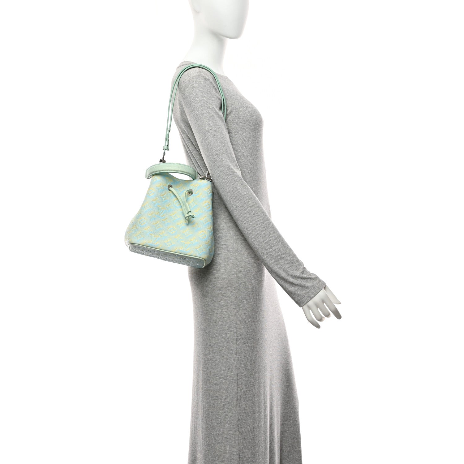 Louis Vuitton Empreinte Monogram Summer Stardust Neonoe BB Water Green 2 of 9