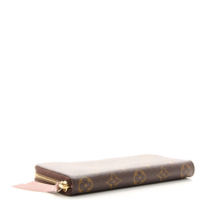Louis Vuitton Monogram Clemence Wallet Rose Ballerine 4 of 11