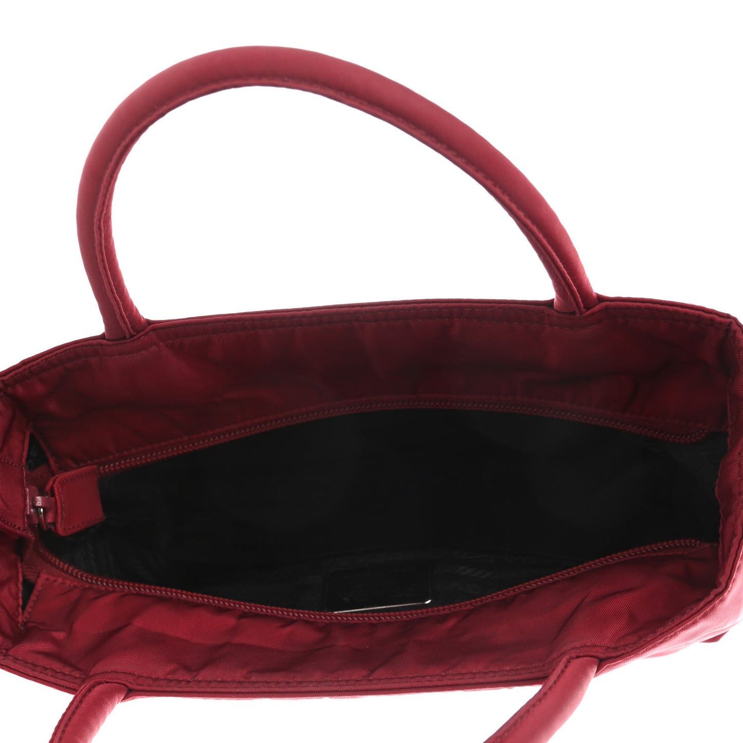 Tessuto Nylon City Tote Porpora