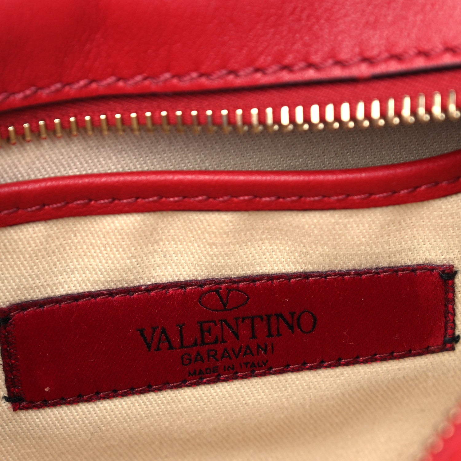 Valentino Garavani Calfskin Rockstud Camera Crossbody Bag Red 6 of 8