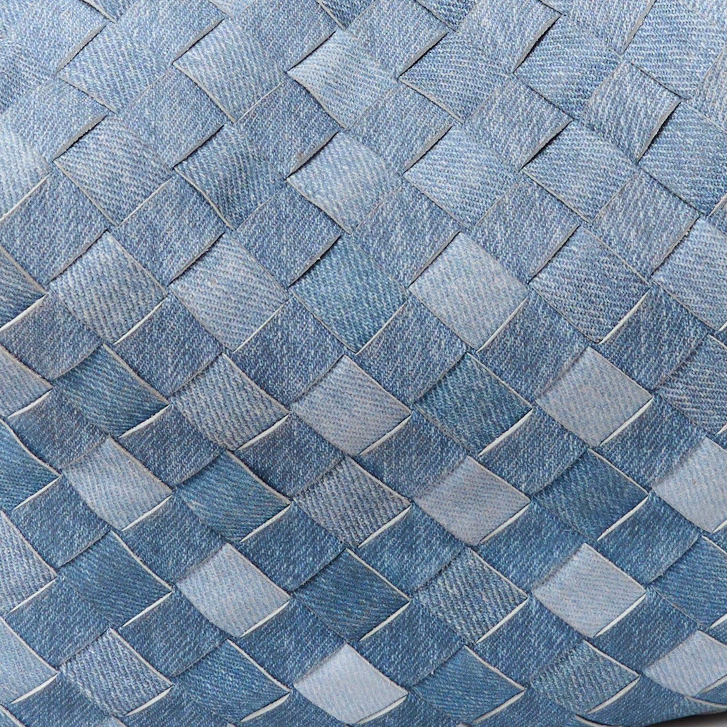 Bottega Veneta Nappa Denim Effect Intrecciato Teen Jodie Hobo Denim 9 of 11