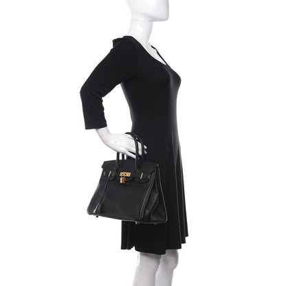 Hermes Epsom Birkin 30 Black 2 of 12