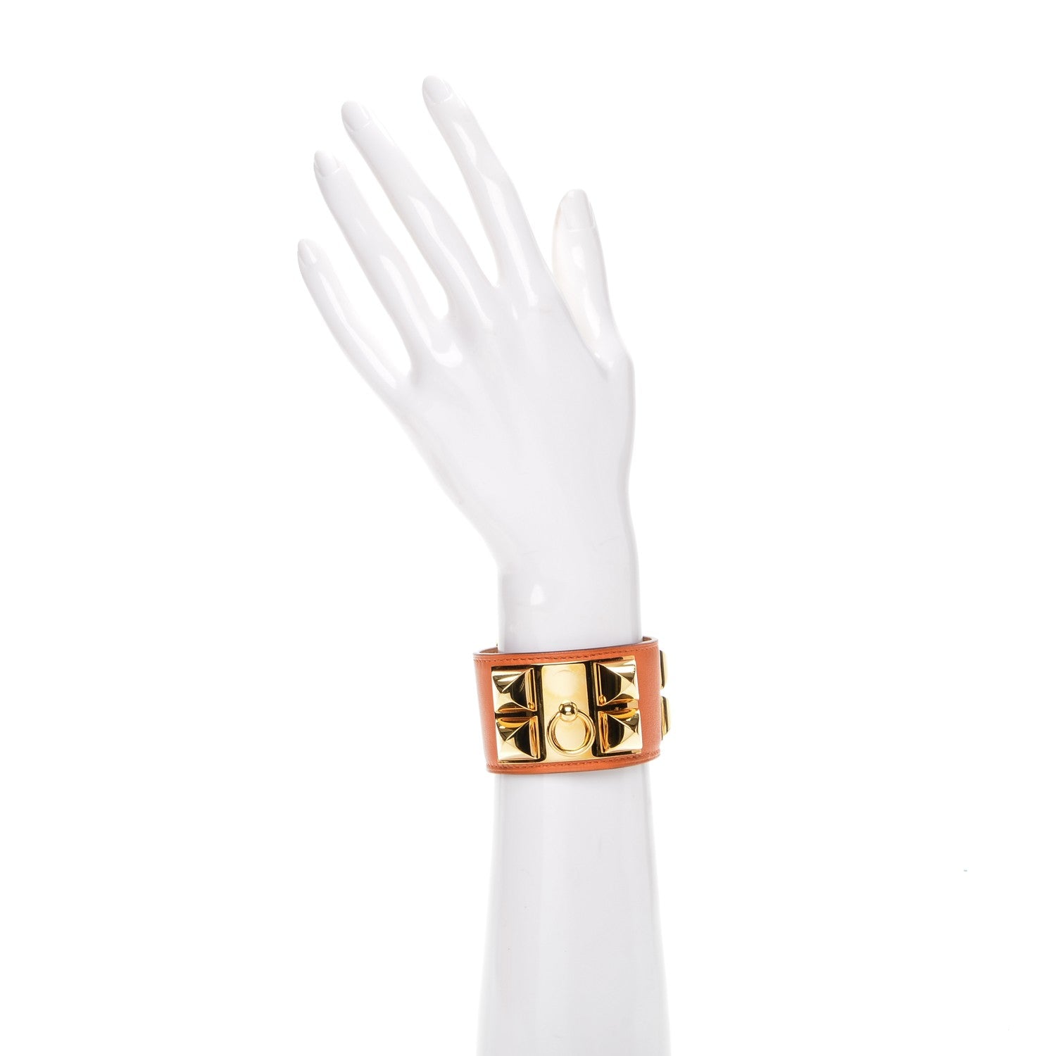 Hermes Swift Collier de Chien CDC Bracelet S Orange 2 of 6