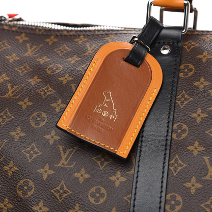 Louis Vuitton Monogram Patchwork Keepall Bandouliere 50 8 of 9