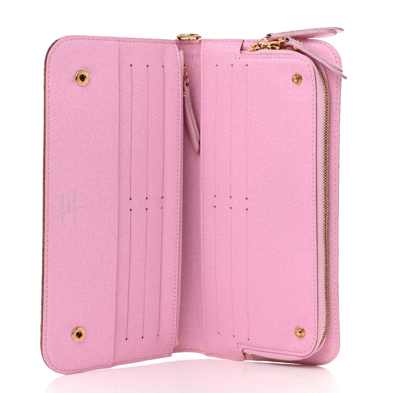 Louis Vuitton Monogram Multicolor Insolite Wallet White Litchi 5 of 8