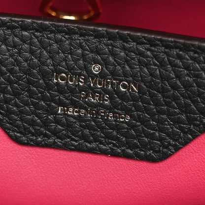 Louis Vuitton Taurillon Capucines PM Black 6 of 9