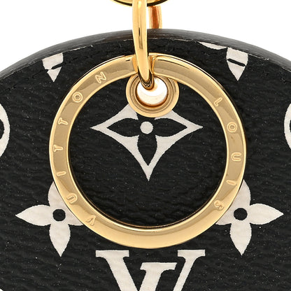 Louis Vuitton Monogram Giant Crafty Bag Charm Key Ring Creme Caramel 3 of 3