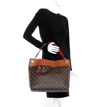 Louis Vuitton Monogram Tuileries Hobo Caramel 2 of 8