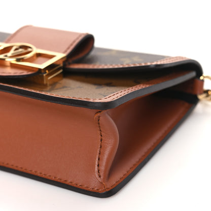 Louis Vuitton Reverse Monogram Dauphine Chain Wallet 9 of 10