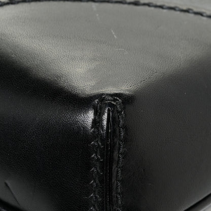Gucci Calfskin Perforated GG Reins Hobo Black 13 of 18