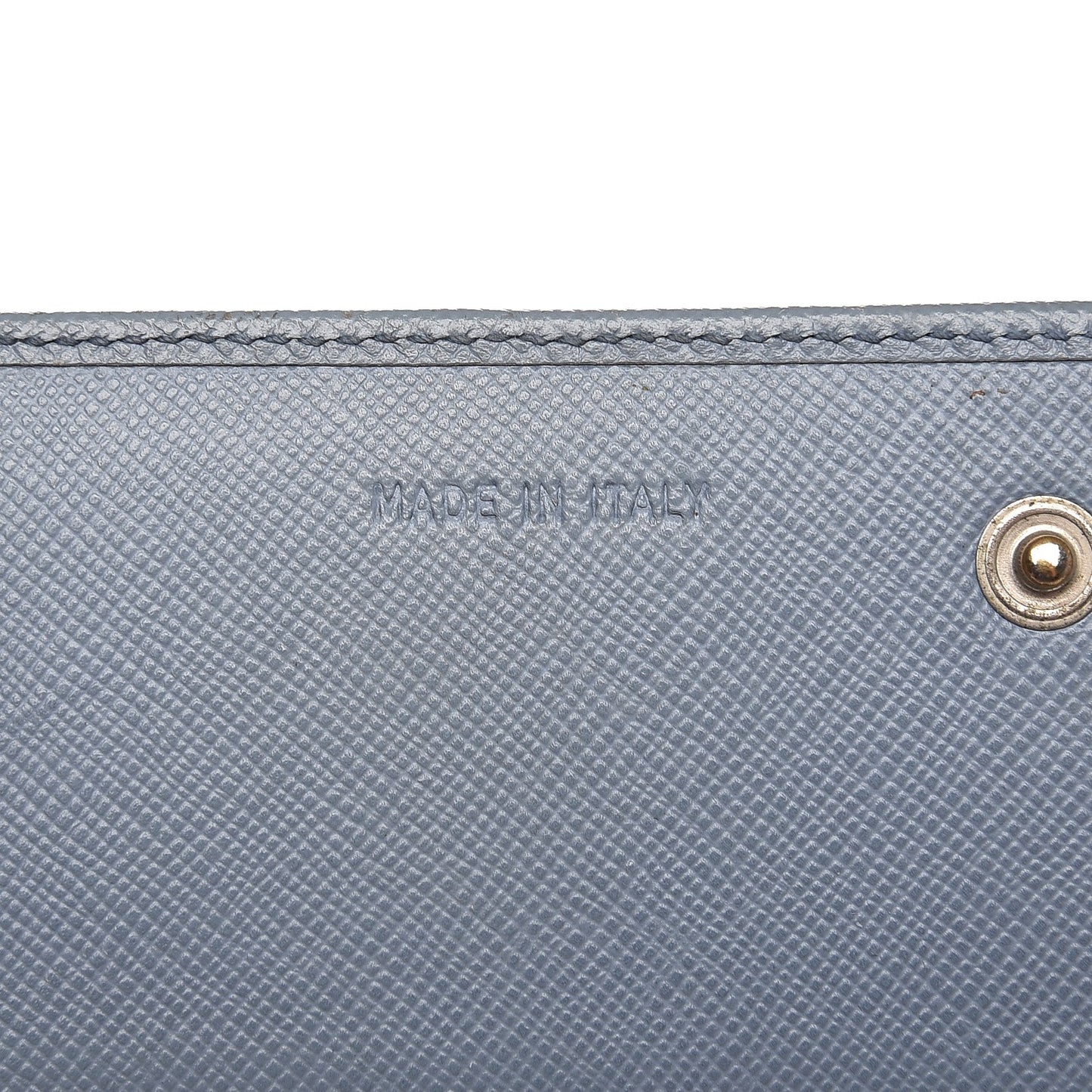 Saffiano Triangle Continental Flap Wallet Pervinca