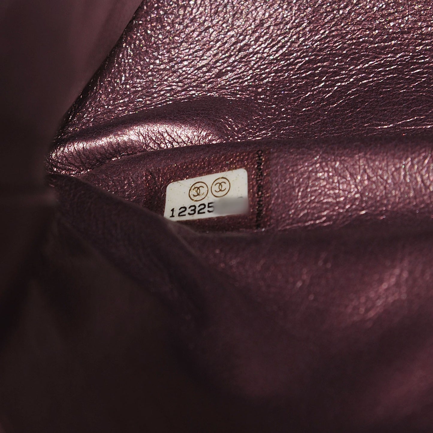 Metallic Aged Calfskin Quilted 2.55 Reissue 226 Flap Rose Fonce