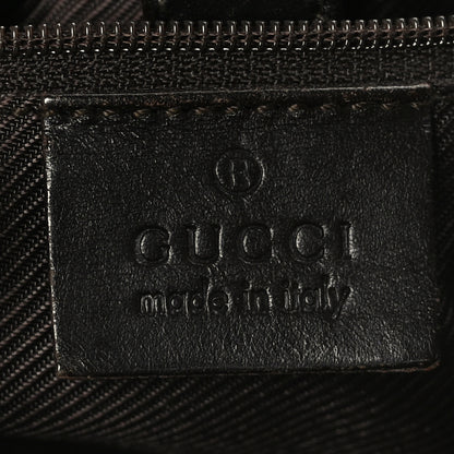 Gucci Monogram Web Small Jackie O Hobo Dark Brown 5 of 11