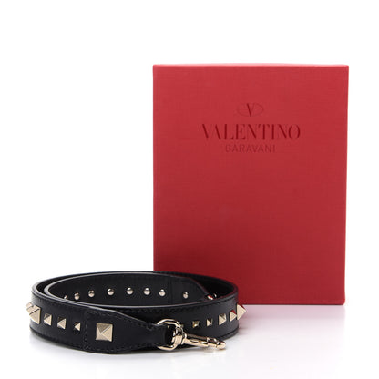 Valentino Garavani Nappa Rockstud Shoulder Strap Black 5 of 5