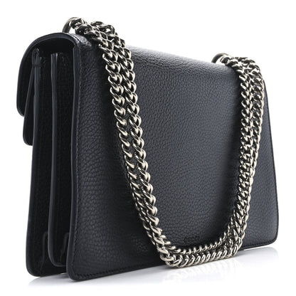 Gucci Pebbled Calfskin Small Dionysus Shoulder Bag Black 3 of 10