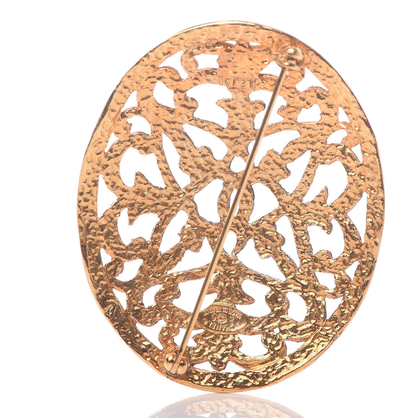 CC Brooch Gold