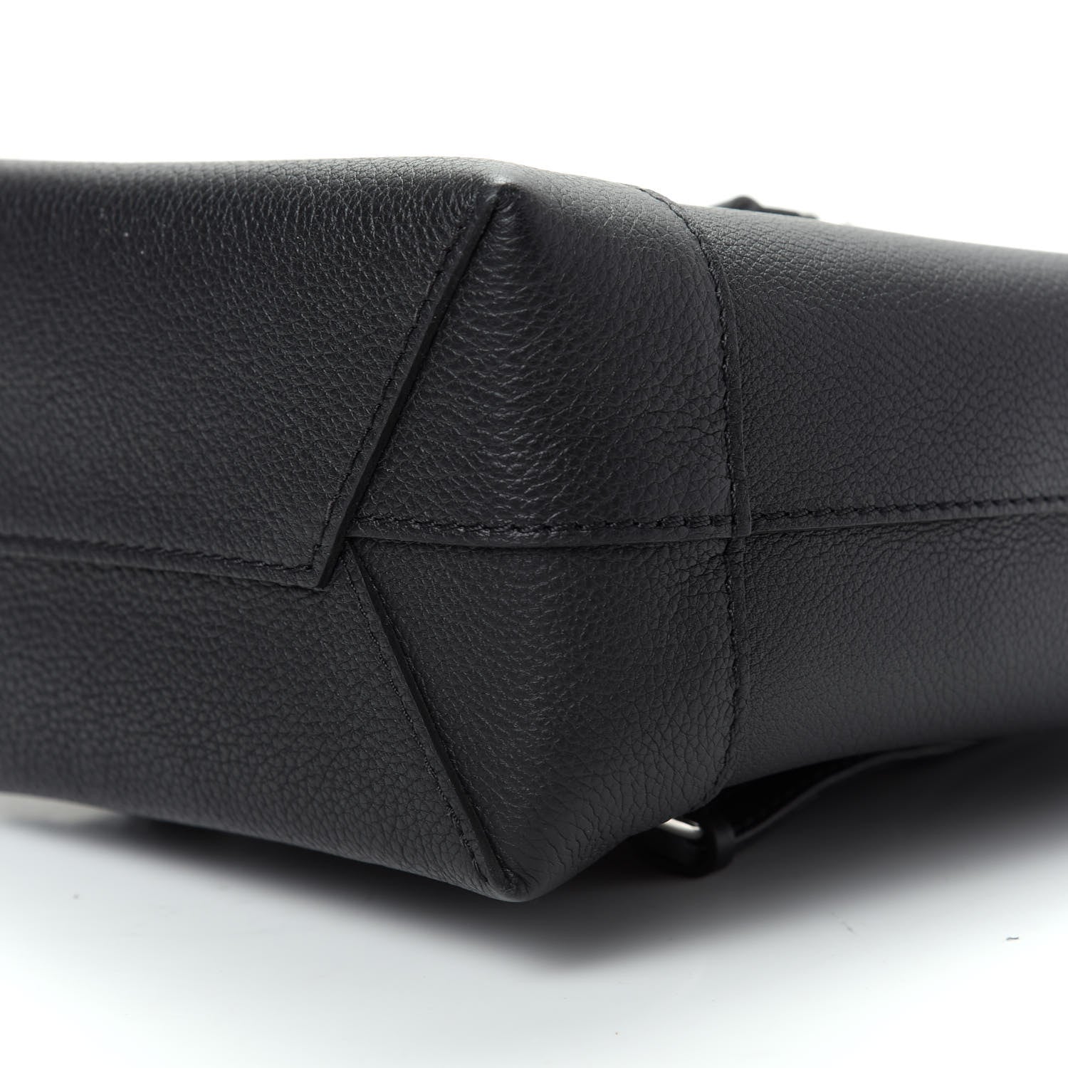 Louis Vuitton Calfskin Lockme Mini Backpack Black 6 of 9