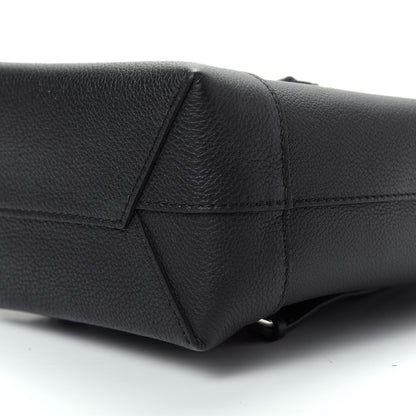 Louis Vuitton Calfskin Lockme Mini Backpack Black 6 of 9