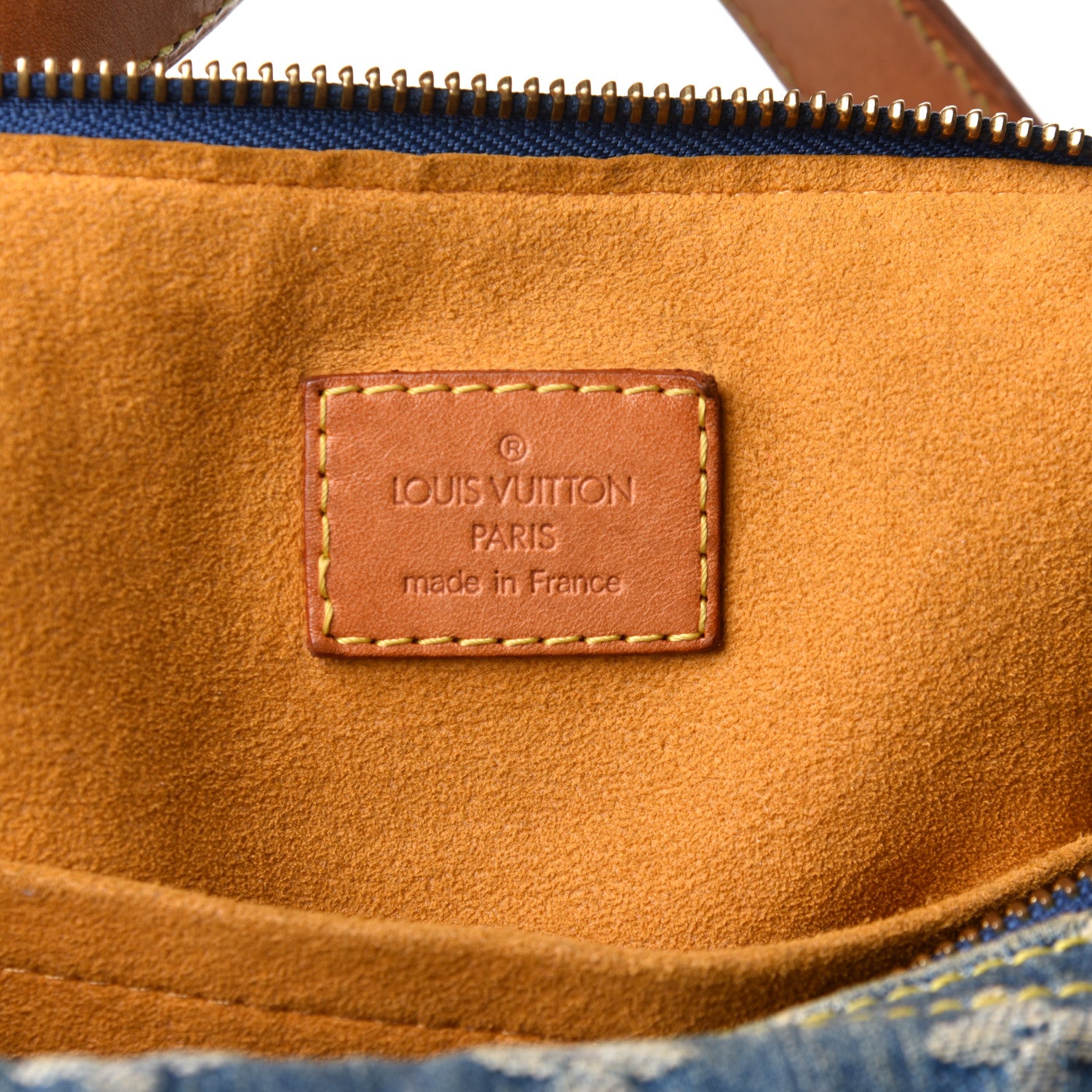 Louis Vuitton Denim Baggy GM Blue 6 of 9