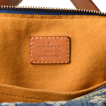 Louis Vuitton Denim Baggy GM Blue 6 of 9
