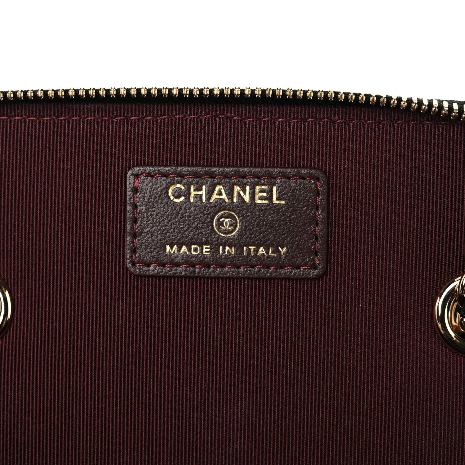 Chanel Lambskin Quilted Small Vanity Case With Chain Black 6 of 9