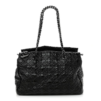 Chanel Vinyl Rock in Moscow Tote Black 1 of 9