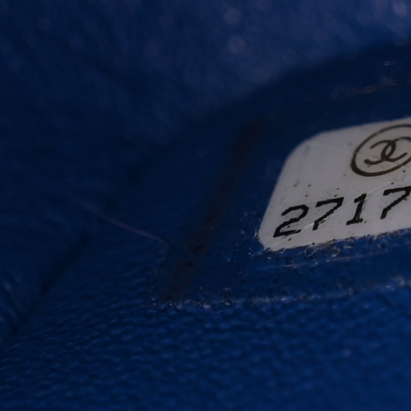 Lambskin Quilted Mini Rectangular Flap Royal Blue