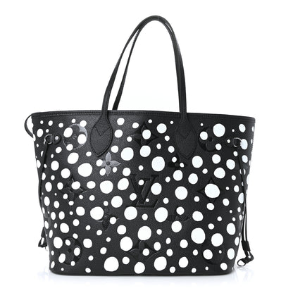 Louis Vuitton LV X YK Empreinte Neverfull MM Black White 3 of 10