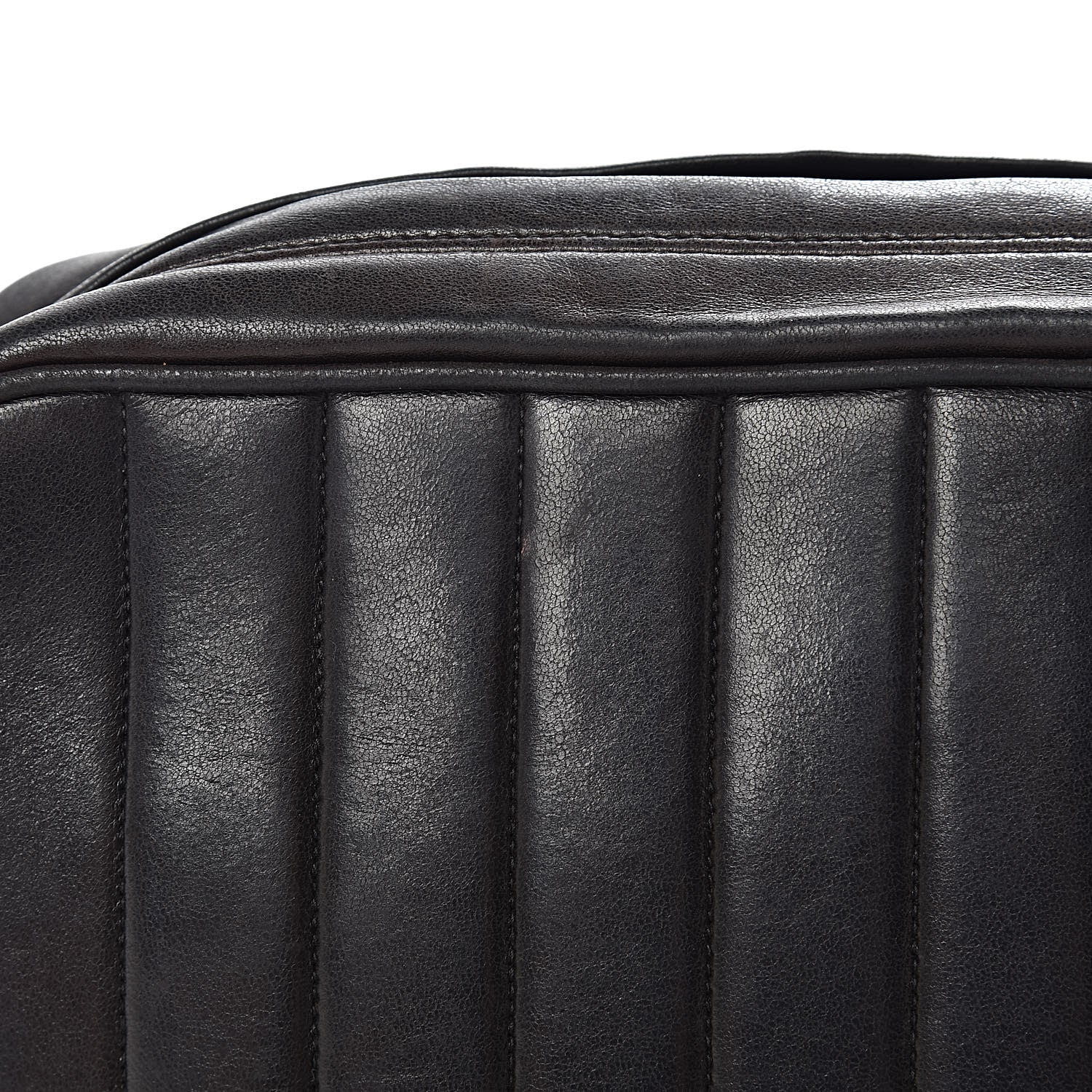 Chanel Lambskin Vertical Quilted Flap Camera Case Black 16 of 21