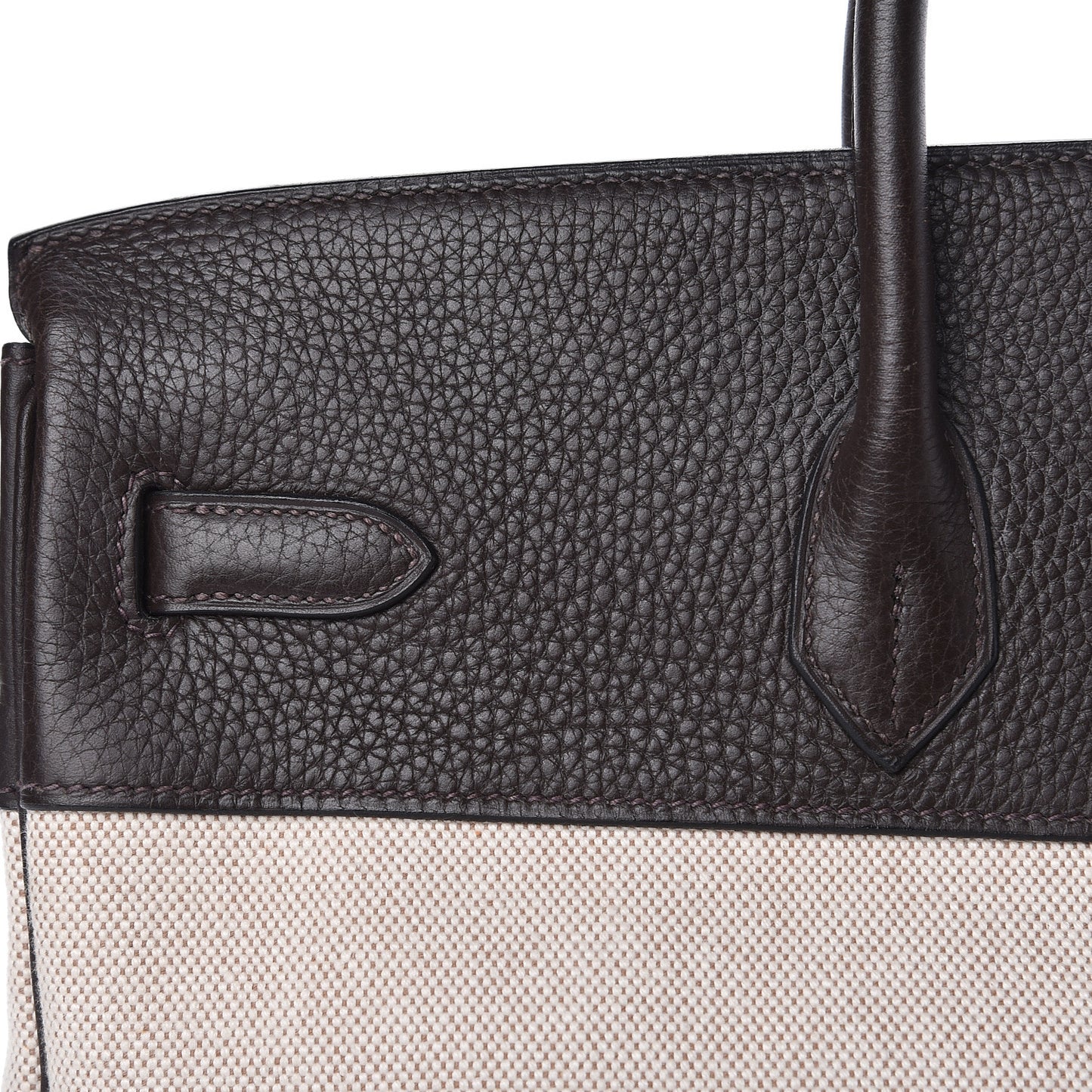 Toile Togo Birkin 40 Chocolate