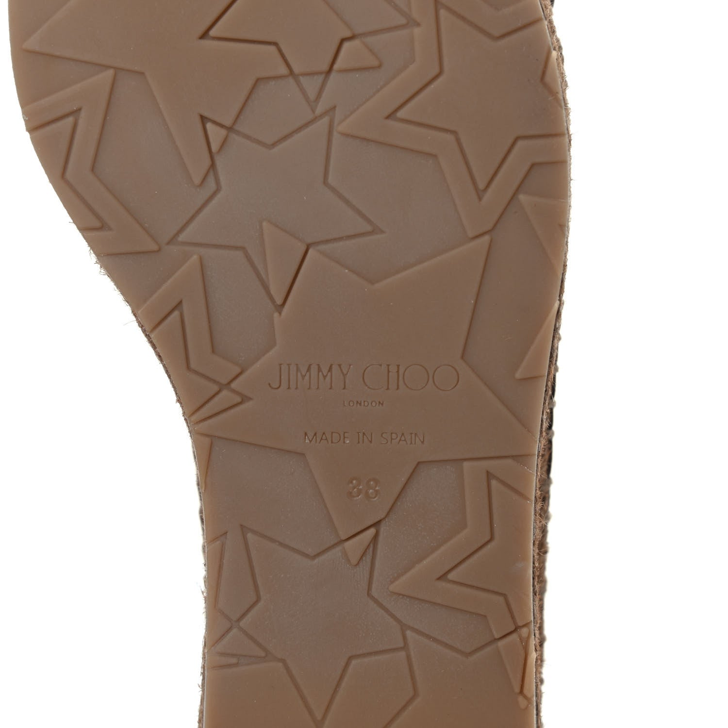 Jimmy Choo Nappa Daja 45 Espadrille Sandals 38 Cuoio 5 of 6