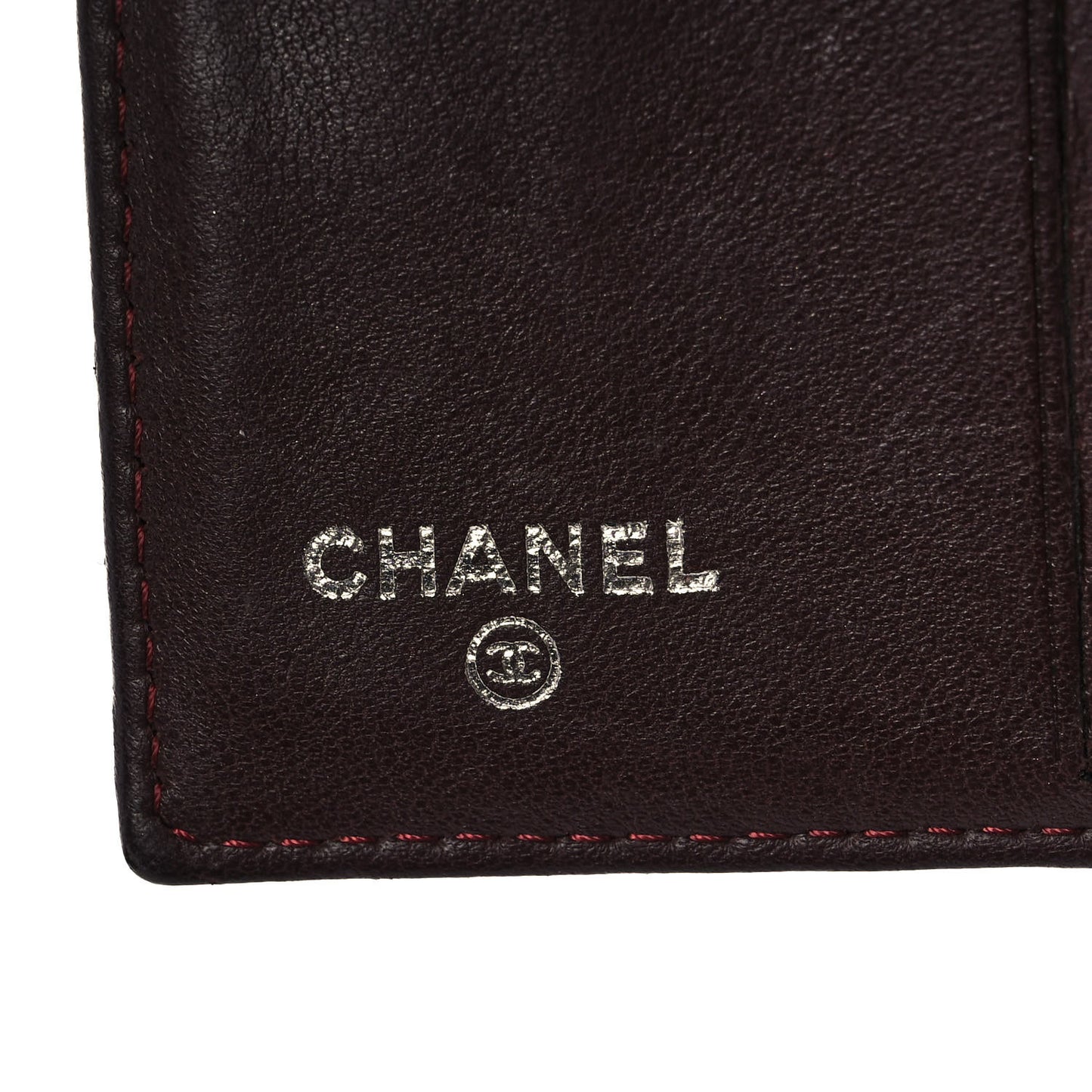 Lambskin Quilted Compact French Flap Wallet Black