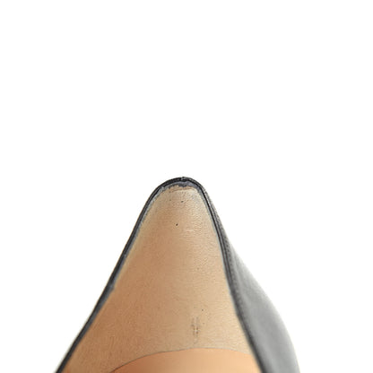 Christian Louboutin Shiny Nappa Pigalle Plato 100 Pumps 39.5 Black 10 of 11
