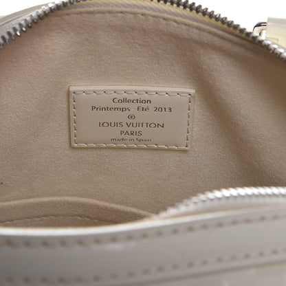 Louis Vuitton Damier Facette Speedy Cube MM Creme 7 of 9