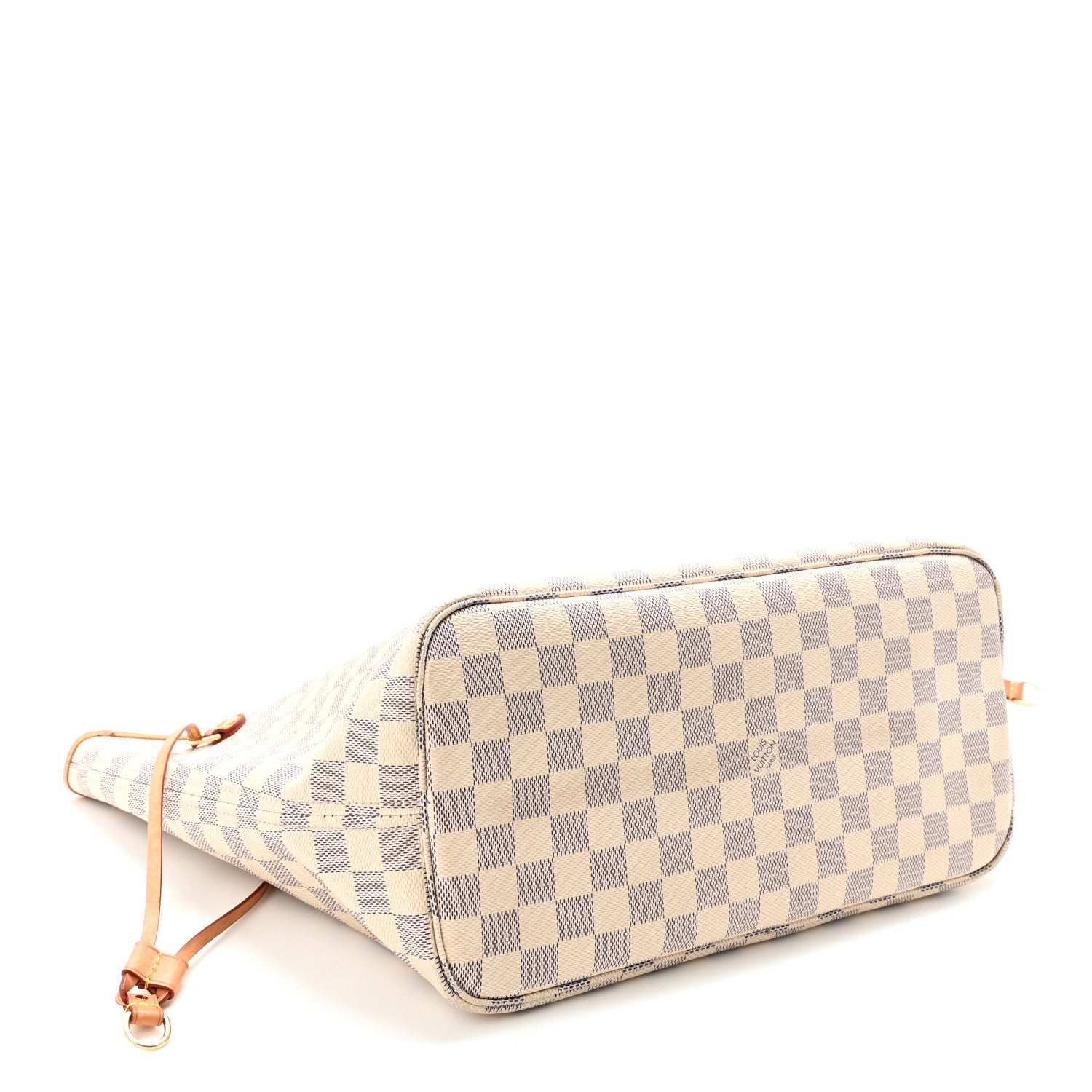 Louis Vuitton Damier Azur Neo Neverfull MM Rose Ballerine 4 of 10