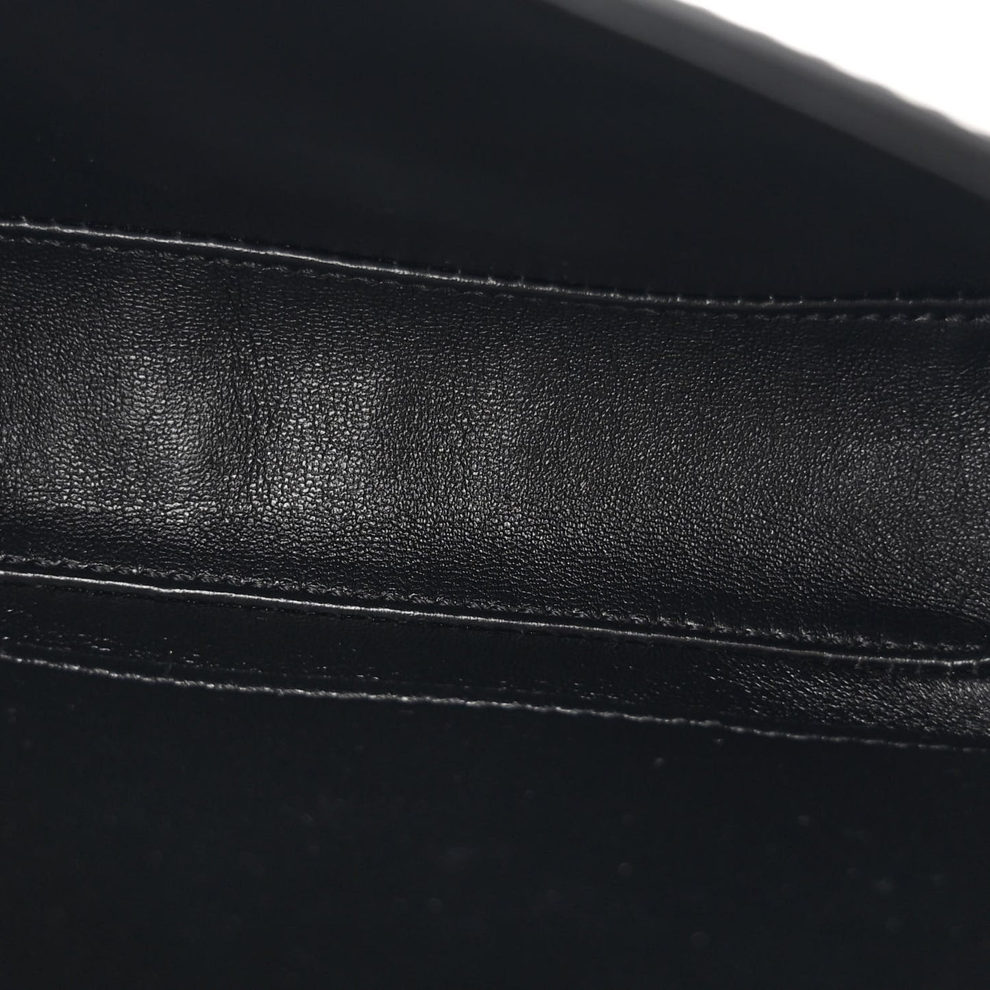 Shiny Calfskin Nano Triomphe Black