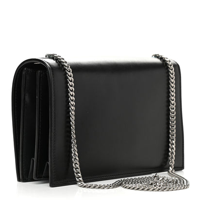 Saint Laurent Calfskin Metropolis Chain Shoulder Bag Black 4 of 9