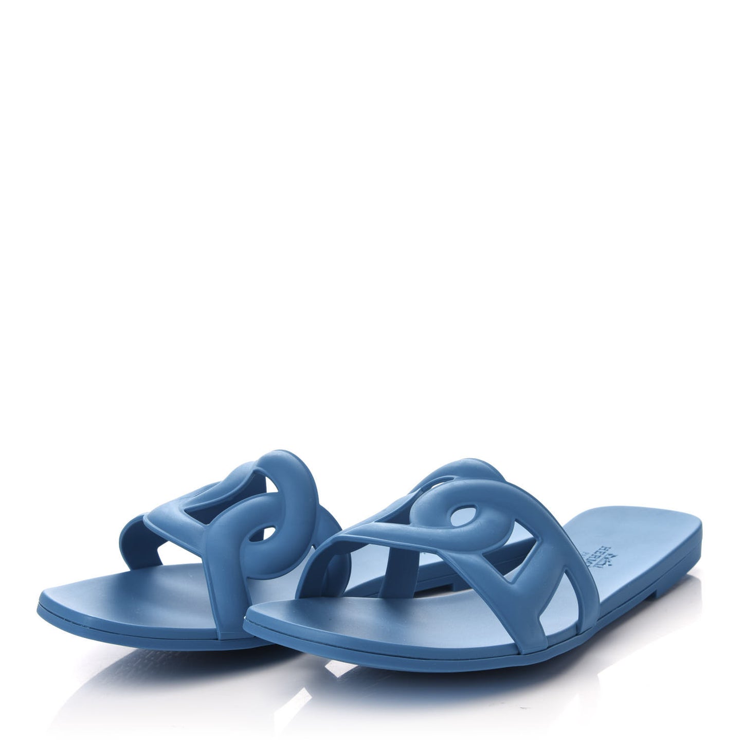 Rubber Aloha Sandals 39 Bleu Vif