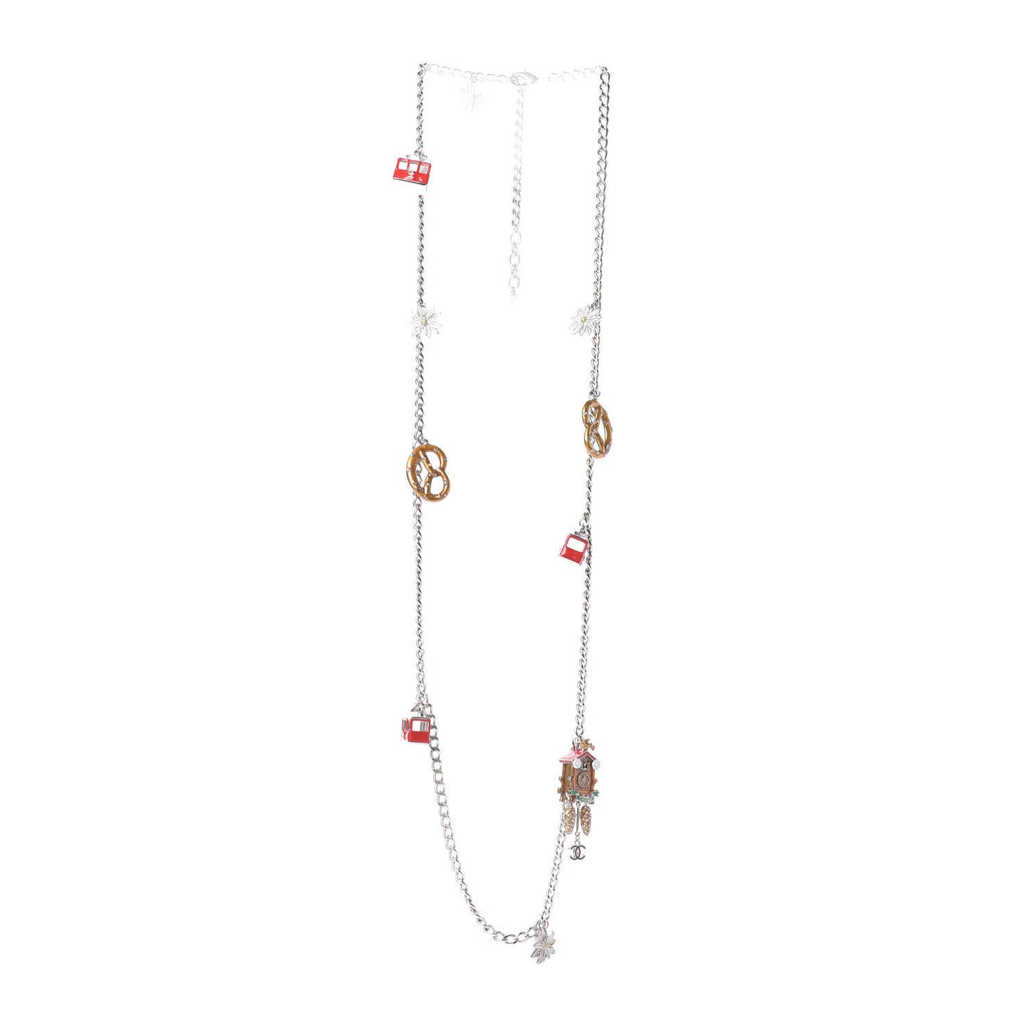 Paris Salzburg Charm Necklace Silver
