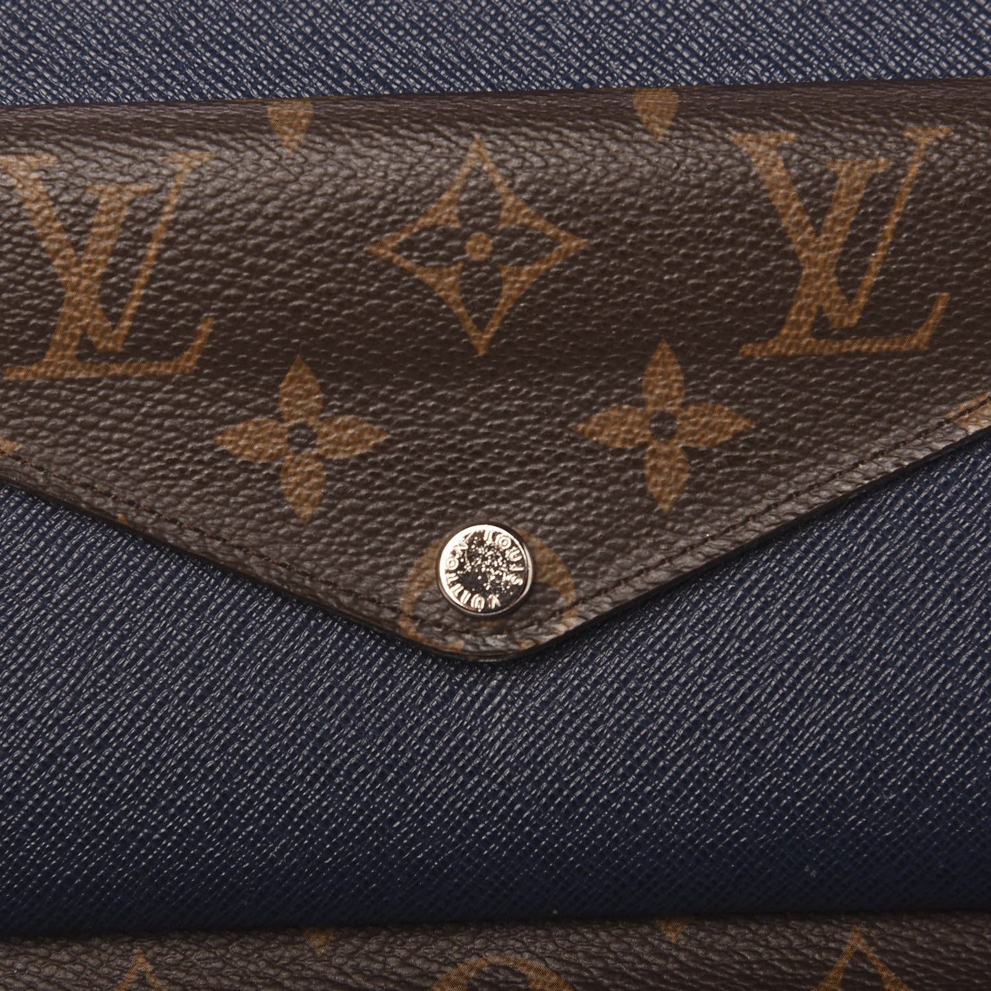 Monogram Epi Marie-Lou Long Wallet Indigo