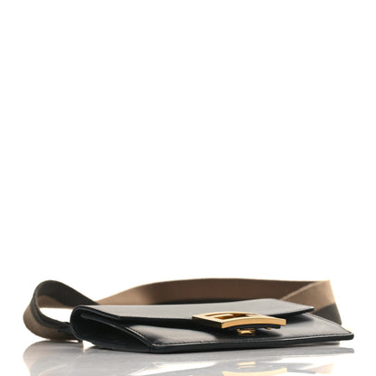 Fendi Vitello King Mini Flat Baguette Black 4 of 9