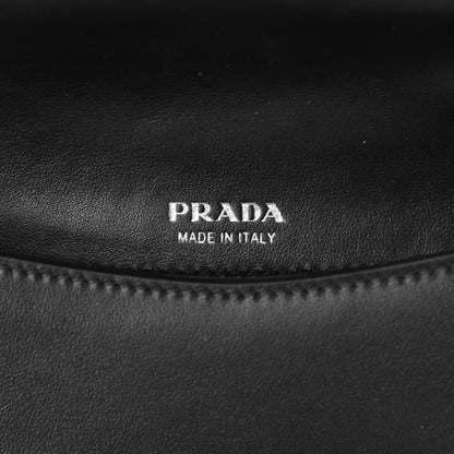 Prada City Calfskin Sidonie Convertible Chain Bag Black 6 of 10