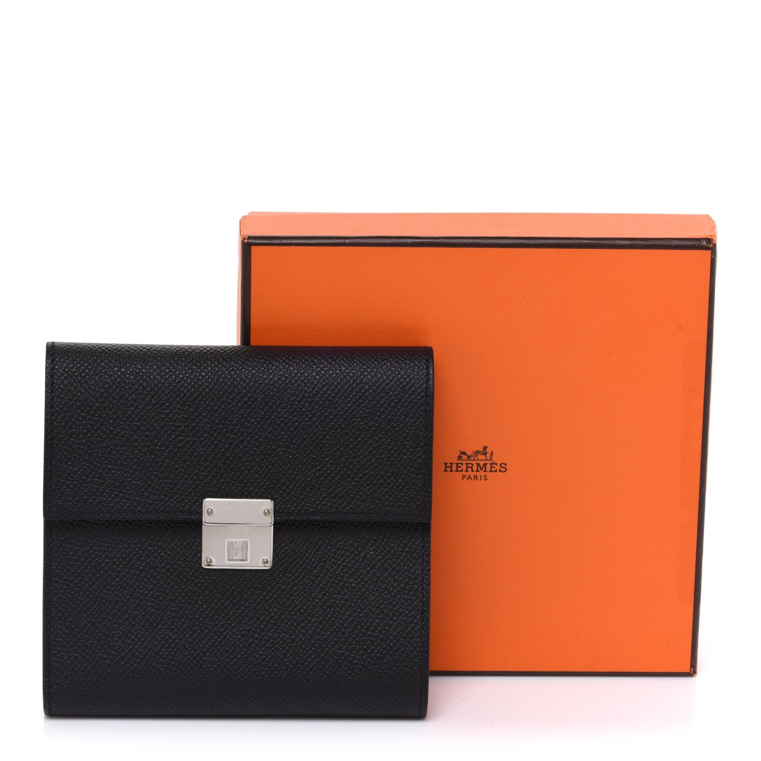 Hermes Epsom Clic 12 Wallet Black 8 of 8