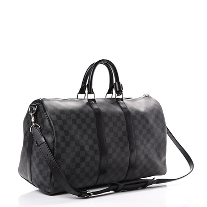 Louis Vuitton Damier Graphite Keepall Bandouliere 45 2 of 15